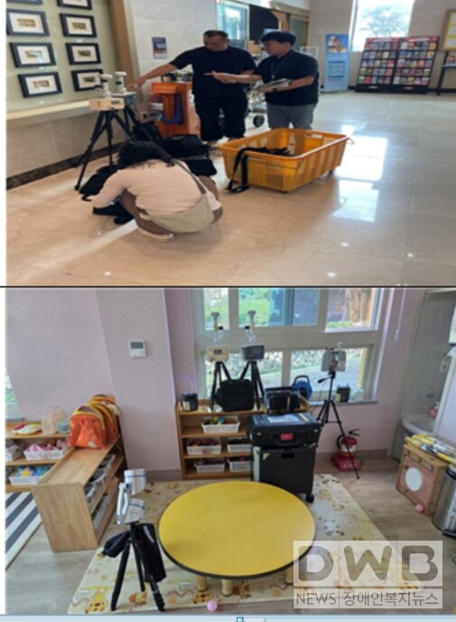 다중이용시설 실내공기질 오염도검사 점검 사진
