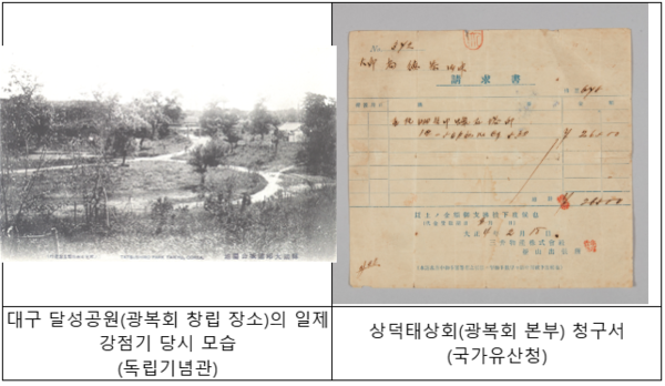 &nbsp; ※광복회 의열투쟁 관련 자료※